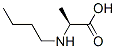 L-Alanine, N-butyl- (9CI) Structural