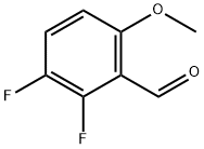 2,3-DIFLUORO-6-METHOXYBENZALDEHYDE Structural