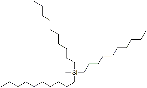 METHYLTRI-N-DECYLSILANE Structural