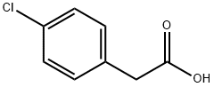 4-Chlorophenylacetic acid Structural