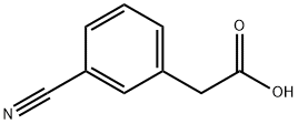 3-CYANOPHENYLACETIC ACID Structural