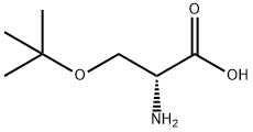 H-D-SER(TBU)-OH Structural