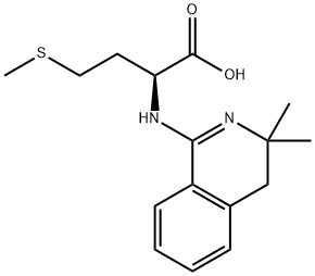 2-(3,3-DIMETHYL-3,4-DIHYDRO-ISOQUINOLIN-1-YLAMINO)-4-METHYLSULFANYLBUTYRIC ACID