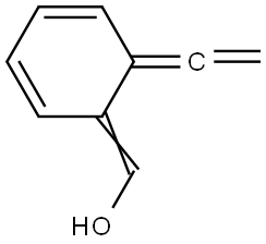 Methanol, (6-ethenylidene-2,4-cyclohexadien-1-ylidene)- (9CI) Structural
