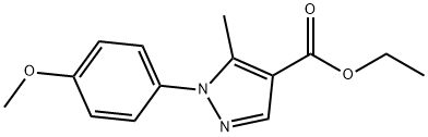 ETHYL 1-(4-METHOXYPHENYL)-5-METHYL-1H-PYRAZOLE-4-CARBOXYLATE