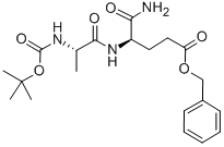 BOC-ALA-D-GLU(OBZL)-NH2 Structural