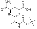 BOC-ALA-D-GLU-NH2 Structural