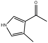 1-(4-Methyl-1H-pyrrol-3-yl)ethanone Structural