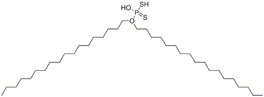 O,O-dioctadecyl hydrogen dithiophosphate Structural