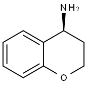 2H-1-Benzopyran-4-amine,3,4-dihydro-,(4S)-(9CI) Structural