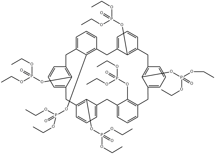 HEXAKIS(DIETHOXYPHOSPHORYL)CALIX[6!ARENE, 97 Structural