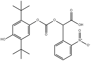 ALPHA-[[[2,5-BIS(1,1-DIMETHYLETHYL)-4-HYDROXYPHENOXY]CARBONYL]OXY]-2-NITRO-BENZENEACETIC ACID Structural