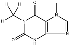 Paraxanthine-1-methyl-D3 Structural