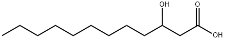 3-HYDROXYDODECANOIC ACID Structural