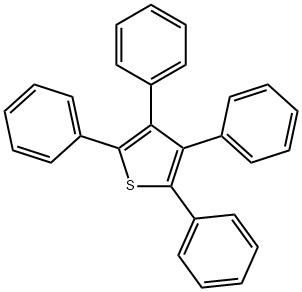 Tetraphenylthiophene Structural