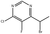 6-(1-Bromoethyl)-4-chloro-5-fluoropyrimidine