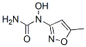 Urea, N-hydroxy-N-(5-methyl-3-isoxazolyl)- (9CI) Structural