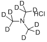 TRIMETHYL-D9-AMINE HCL Structural