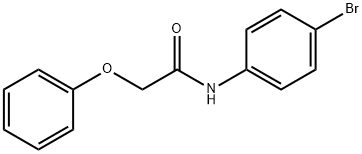 N-(4-bromophenyl)-2-phenoxyacetamide Structural