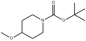 1-Boc-4-methoxypiperidine Structural