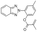 2-(2'-METHACRYLOXY-5'-METHYLPHENYL)BENZOTRIAZOLE