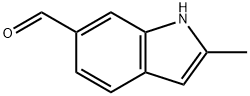 Indole-6-carboxaldehyde, 2-methyl- (8CI) Structural