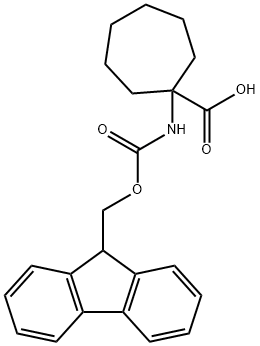 FMOC-1-AMINO-1-CYCLOHEPTANECARBOXYLIC ACID Structural