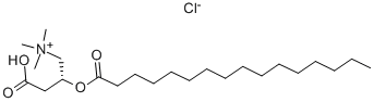 Palmitoyl-L-Carnitine Chloride Structural