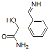 Benzeneacetamide,  -alpha--hydroxy-2-(iminomethyl)- Structural