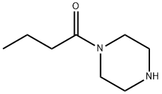 Piperazine, 1-(1-oxobutyl)- (9CI) Structural