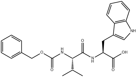 Z-VAL-TRP-OH Structural