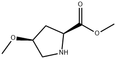 L-Proline, 4-methoxy-, methyl ester, (4S)- (9CI) Structural