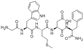 cholecystokinin pentapeptide