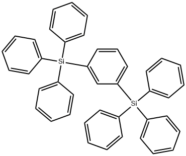 1,3-Bis(triphenylsilyl)benzene Structural