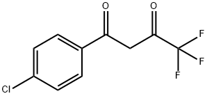 1-(4-CHLOROPHENYL)-4,4,4-TRIFLUORO-1,3-BUTANEDIONE Structural