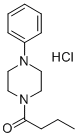 Piperazine, 1-butyryl-4-phenyl-, hydrochloride