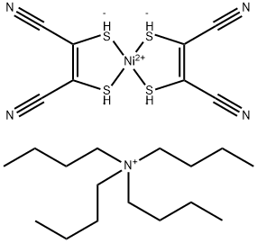 BIS(TETRA-N-BUTYLAMMONIUM) BIS(MALEONITRILEDITHIOLATO) NICKEL COMPLEX Structural