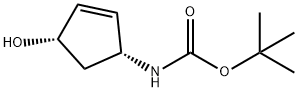 [(1R,4S)-4-HYDROXY-2-CYCLOPENTEN-1-YL]CARBAMIC ACID, 1,1-DIMETHYLETHYL ESTER