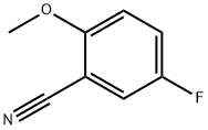 5-FLUORO-2-METHOXYBENZONITRILE Structural