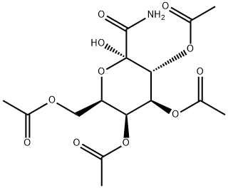 C-(2,3,4,6-TETRA-O-ACETYL-1-HYDROXY-BETA-D-GALACTOPYRANOSYL) FORMAMIDE