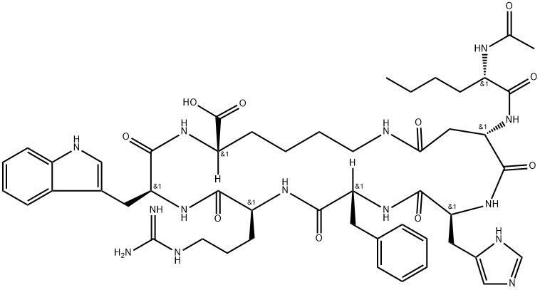 Bremelanotide Structural