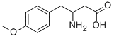 3-AMINO-4-(4-METHOXY-PHENYL)-BUTYRIC ACID Structural