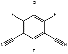 5-Chloro-2,4,6-trifluoroisophthalonitrile Structural