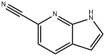 1H-PYRROLO[2,3-B]PYRIDINE-6-CARBONITRILE Structural