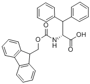 FMOC-D-3,3-DIPHENYLALANINE Structural