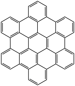 1.12,2.3,4.5,6.7,8.9,10.11-HEXABENZOCORONENE Structural