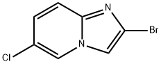 IMidazo[1,2-a]pyridine, 2-broMo-6-chloro- Structural