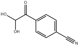 4-CYANOPHENYLGLYOXAL HYDRATE Structural