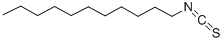 UNDECYL ISOTHIOCYANATE Structural