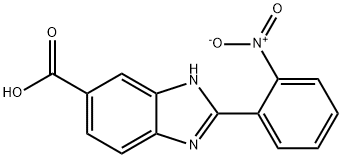 2-(2-NITRO-PHENYL)-1H-BENZOIMIDAZOLE-5-CARBOXYLIC ACID